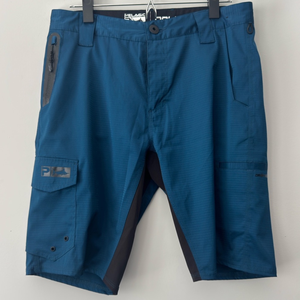 Pelagic Blue Men's Swim Trunks